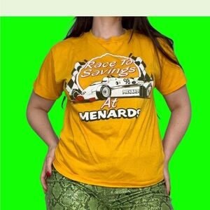 Yellow Indy500 Racing T-Shirt